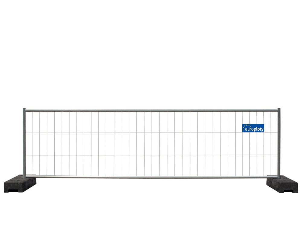 mobilní oplocení pronájem Europloty typ F1