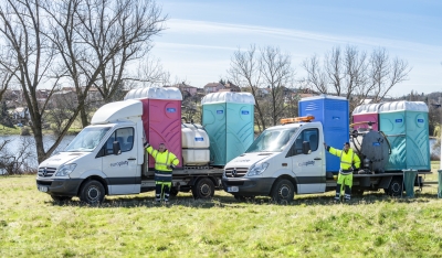 mobilní wc europloty